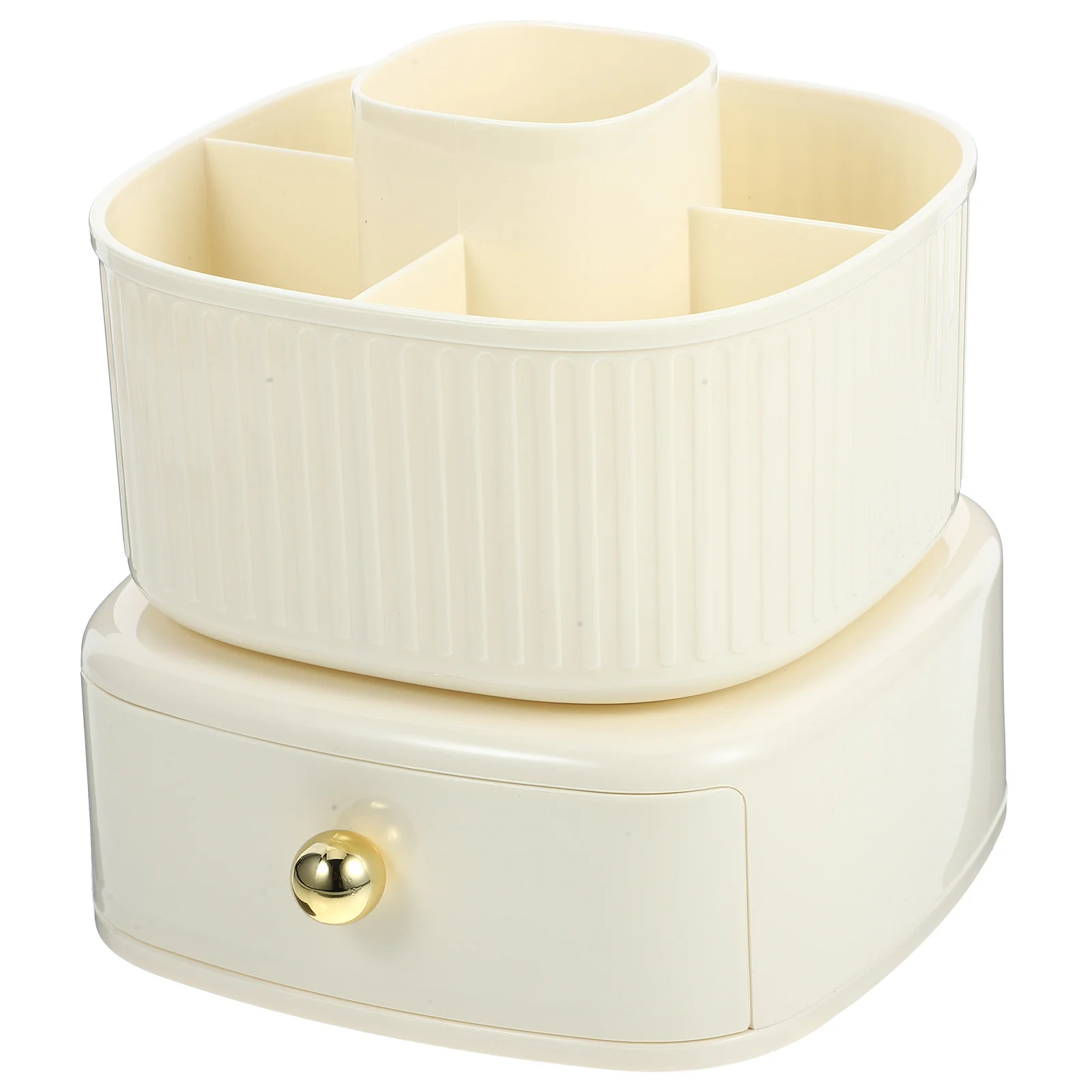 Porte-stylo brosse porte-gobelet à crayons organisateur rotatif tasse à crayons pour bureau vanité Table de rangement