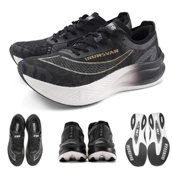 IRUNSVAN Männer Nylon Carbon Faser Professionelle Marathon Schuhe Atmungsaktive Ultra Licht Leichtathletik Kilometer Rennen Laufende Turnschuhe