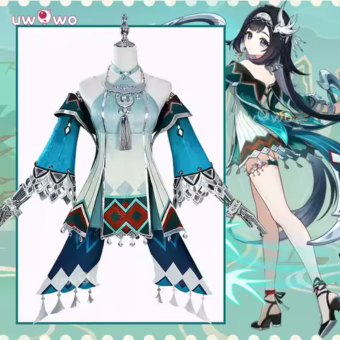 UWOWO Lan Yan Cosplay Collab Series: Game Genshin Impact LanYan Liyue Cosplay Costume