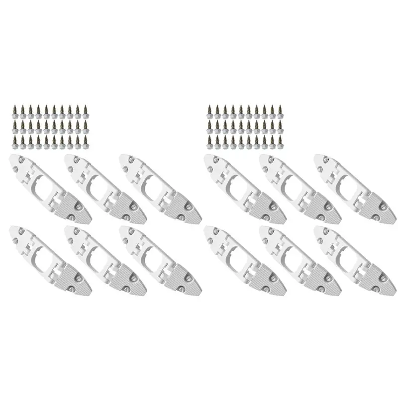 

Зажимы для освещения MCGS-Gable (12 шт.) с винтами для постоянных наружных фонарей Govee H706 и для перманентных наружных фонарей Govee Pro