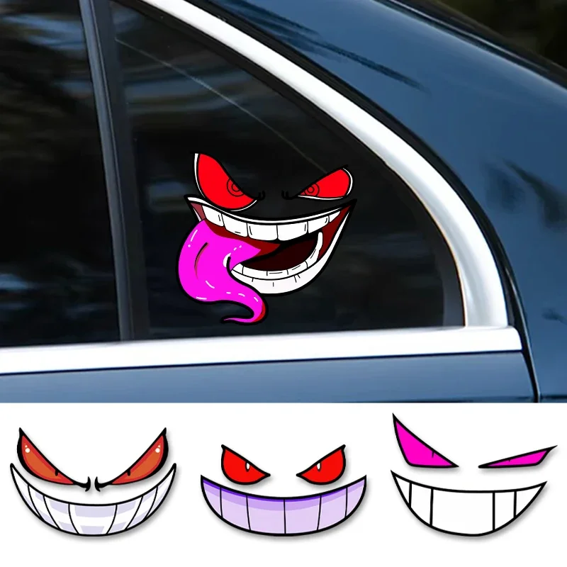 

﻿ Motorcycle Head Reflective Stickers Personalized Expression Stickers Electric Scooter Waterproof Decorative Stickers ﻿