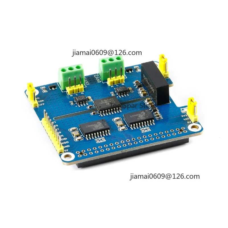 Dual‑Channel Isolated CAN Bus Expansion Board MCP2515 SN65HVD230 for Arduino STM32
