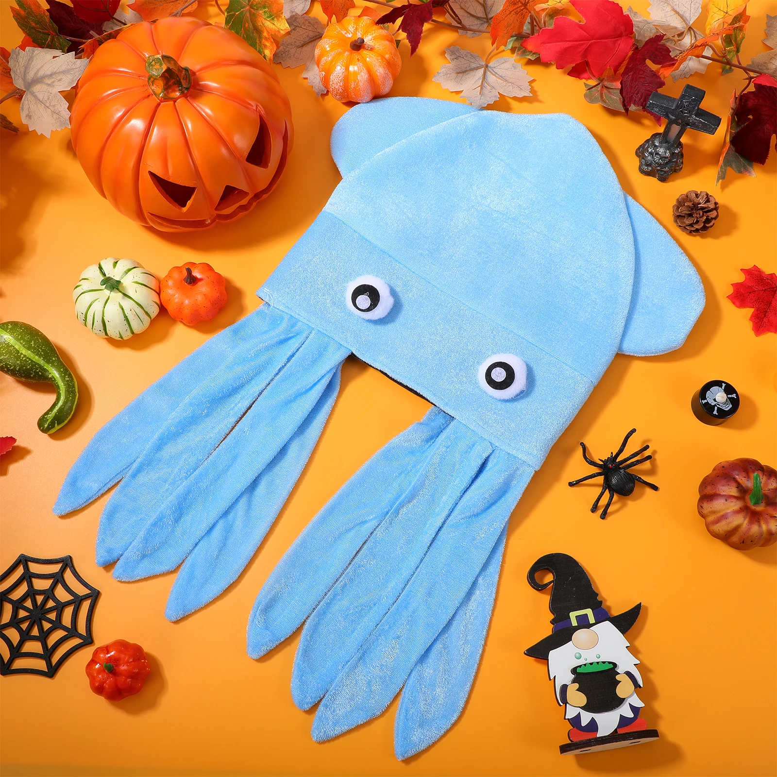 

1Pcs Octopus Hat Creative Animal Headdress Fashion-Forward Look Great for Christmas Halloween Costume Party Crowded Events Stage