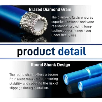 डायमंड ब्रेज़्ड ड्राई ड्रिलिंग बिट पोर्सिलेन कप सॉ सिरेमिक मार्बल ग्रेनाइट टाइल होल ओपनर होल सॉ कटर 5-16 मिमी गोल शैंक 6 best sales छेद काटने वाला - №1