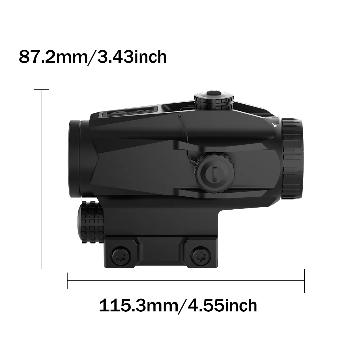 التكتيكية 3x30 بريزم ريد دوت البصر البصر MOA/BDC البصريات نطاقات البندقية شبكاني هزة مقاوم للماء ل 5.56 مناظير بندقية الصيد