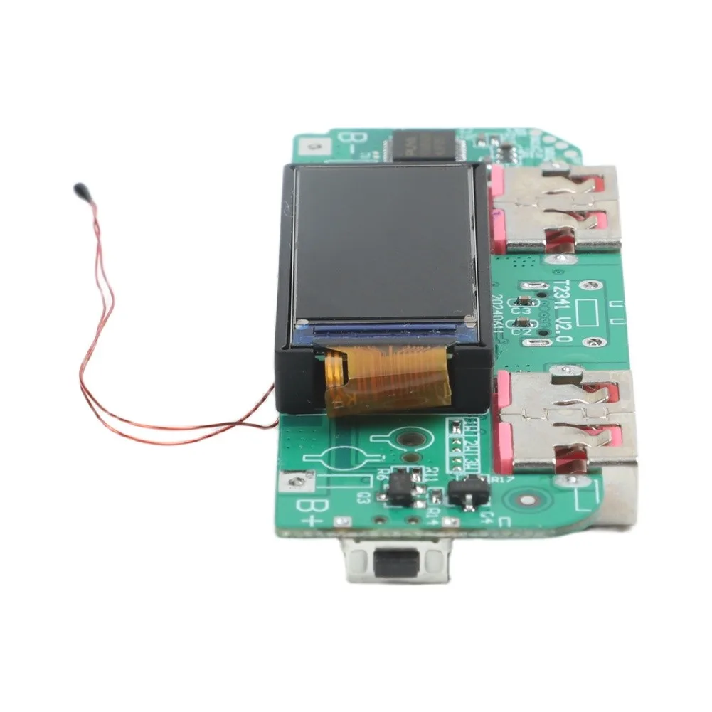 Battery Protection Circuit Fast Charging Module Input Parameters 5V3A 9V2A 12V1.5A Quadruple Safety Protection TFT Display