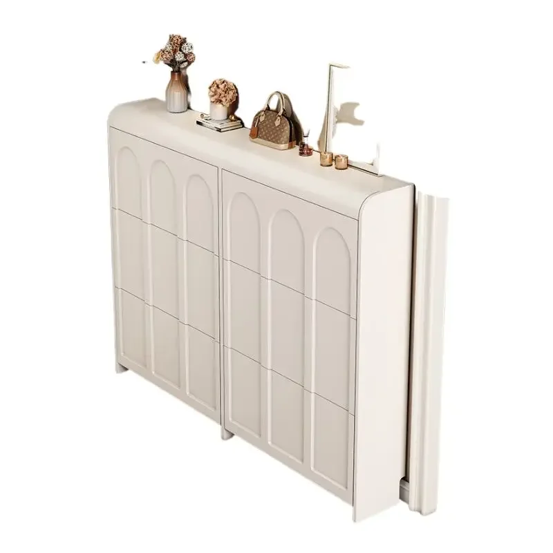 リビングルーム,家庭用家具用の超薄型収納靴ラック,家具