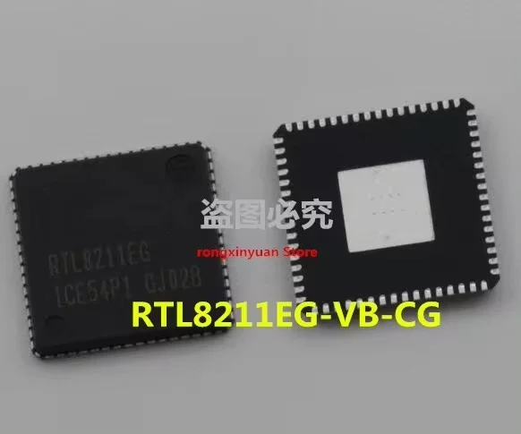 Verificador do transistor do Ethernet, novo, 5 pcs/lot, rtl8211e-vl-cg rtl8211e-vg rtl8211et-vb-cg rtl8211eg