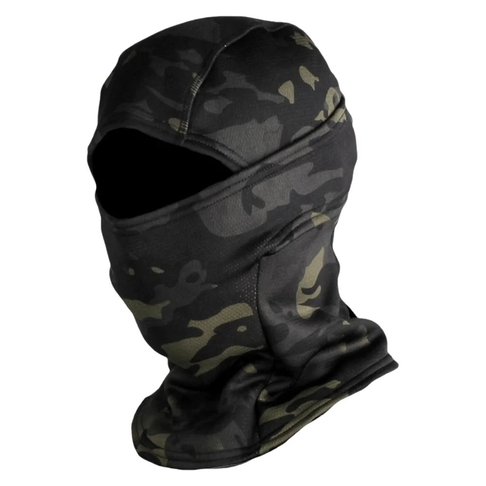 AliExpress WRELS Winter Fleece Warm Camouflage Balaclava Outdoor Cold-proof Ski Cycling Full Face Mask Motorcycle Mask Helmet Lining