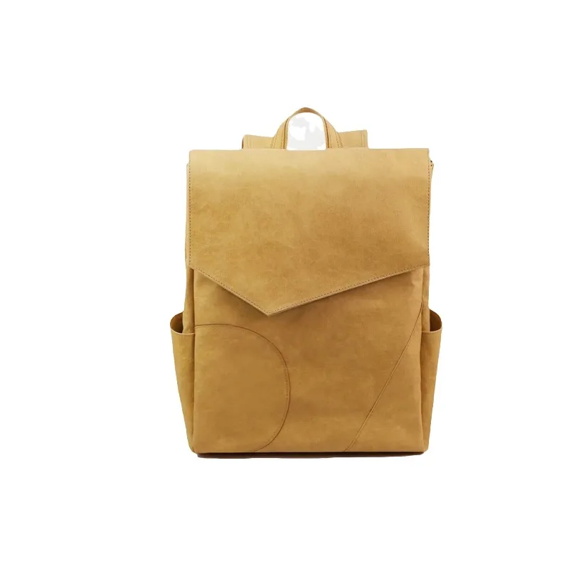 Men's Casual Retro Backpack American Lightweight Shoulder Waterproof Sports Travel Bag with Cotton Lining