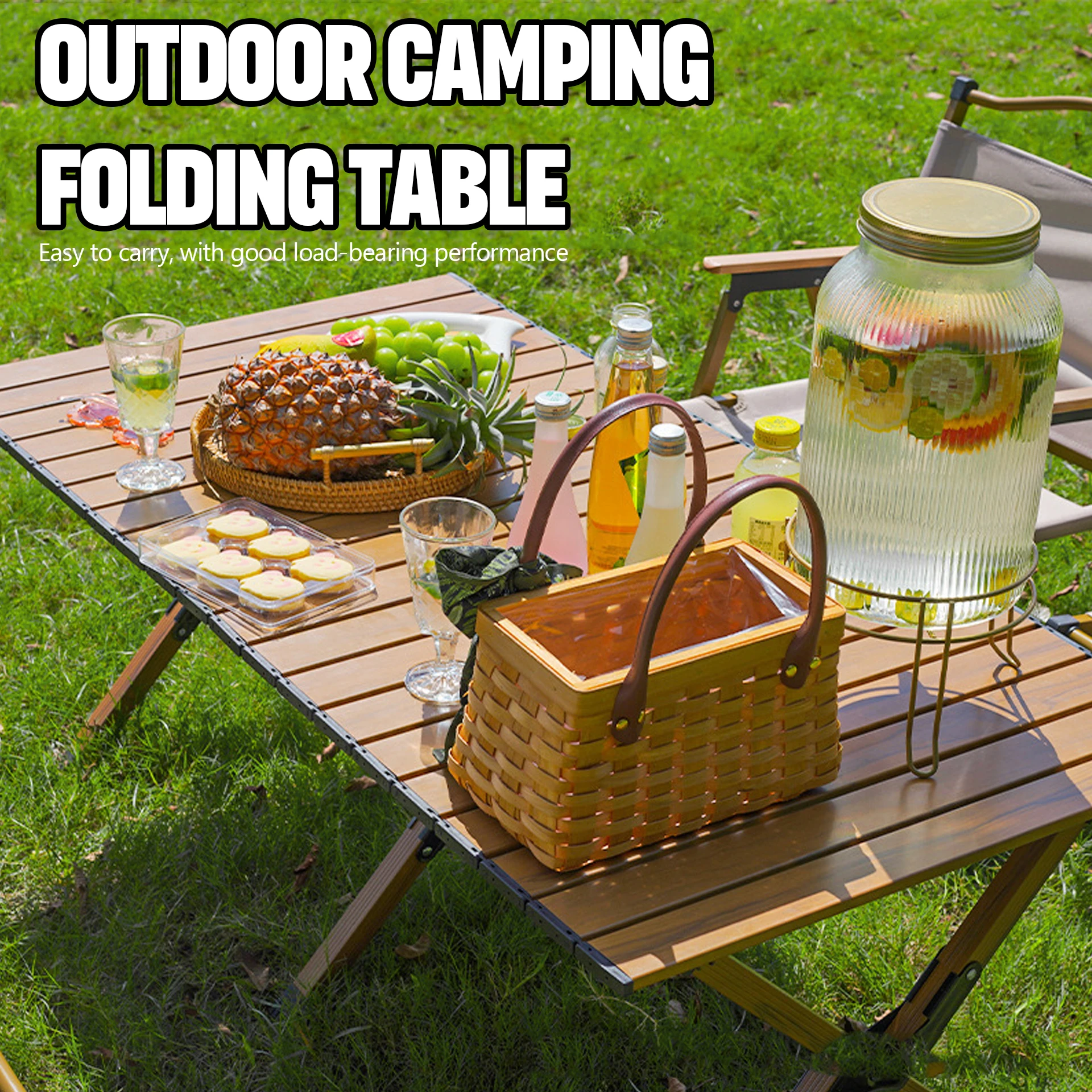 

Ourdoor Tables Carbon Steel Foldable Table Portable Folding Camping Table Ultralight Desk Hiking Barbecue Supplies