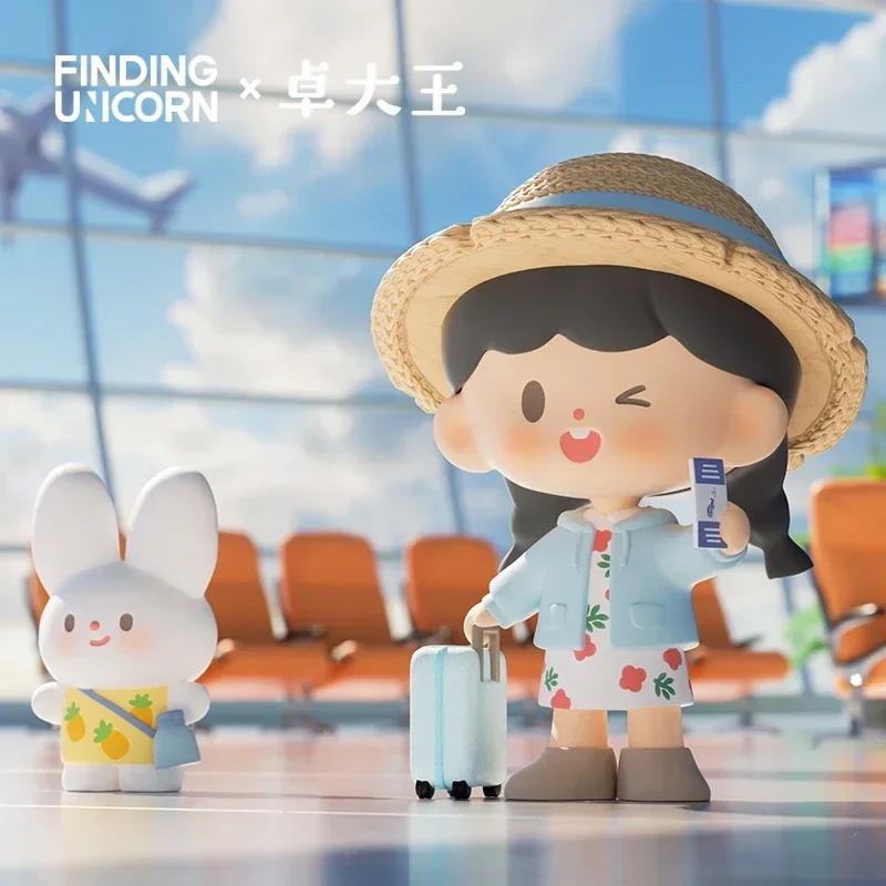 Finding Unicorn zZoton Travel Together Series Blind Box Surprise Box Original Action Figure Cartoon Model Mystery Box Collection