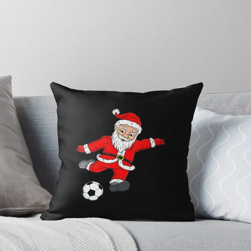 

Christmas Santa Claus Soccer Ball Boys Girls Kids Xmas Throw Pillow christmas decorations 2025 Pillowcases Bed Cushions pillow