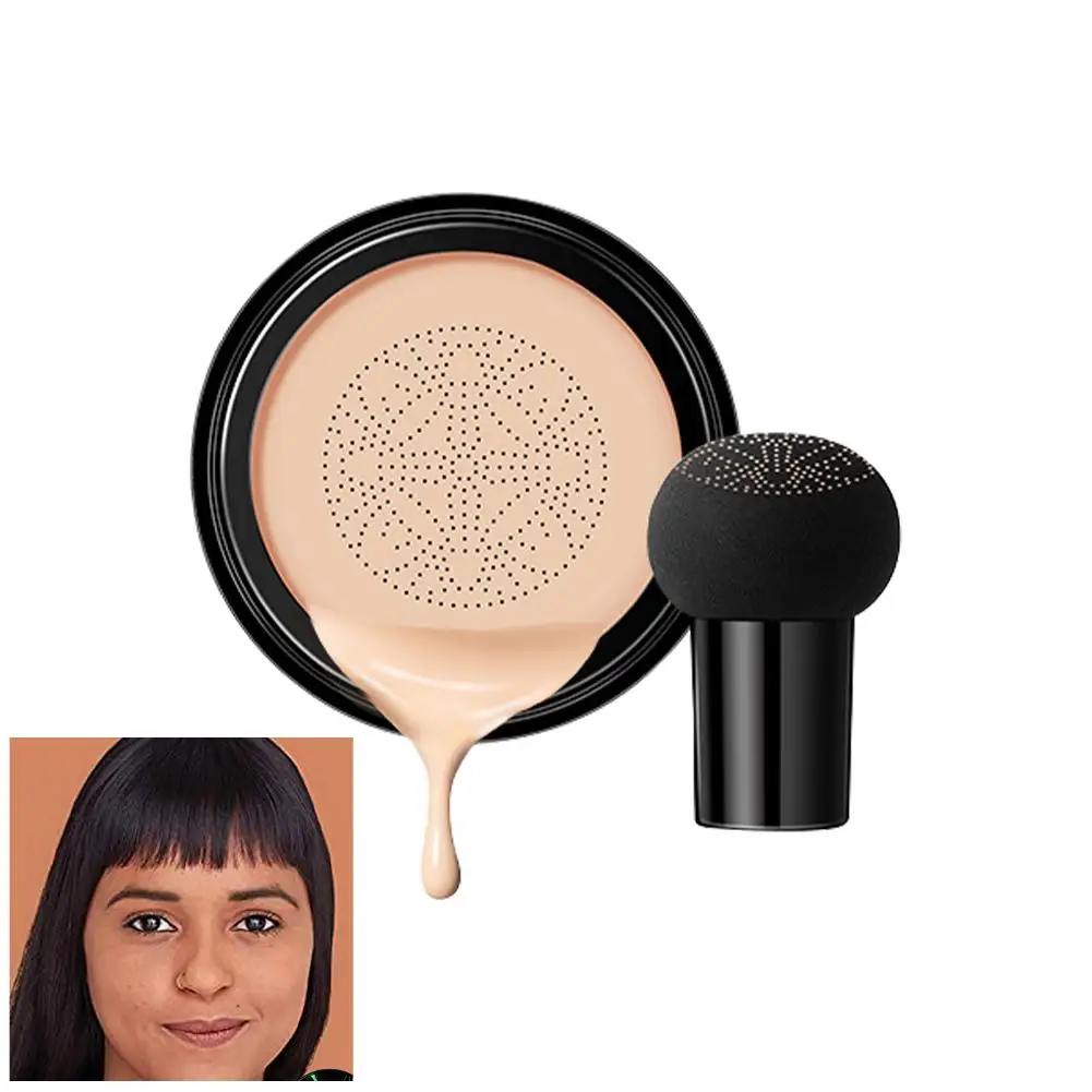 CC BB Cream Liquid Foundation Mushroom Head Air Cushion Cream Concealer Face Beauty Cosmetics Makeup Moisturizing N7G1