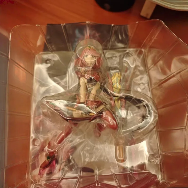 Na Stanie 22cm Xenoblade Chronicles 2 Figurka Pyra Figurki Akcji Mythra Figurka Pvc Gk Statua Model Lalka Kolekcjonerska Dekoracja Prezent