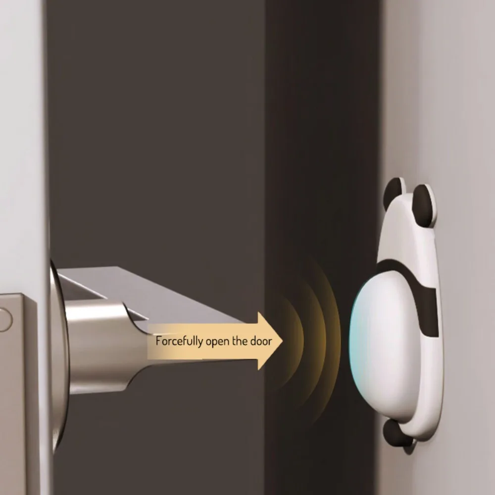 Pet Door Stopper 2/4PCS 3D Dog Cat Penguin Panda Anti Collision Self Adhesive Bumper for Furniture Door Holder Home Improvement