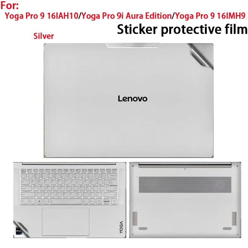 สําหรับ Lenovo โยคะ Pro 7 14IAH10 สติกเกอร์ 14AKP10/14ASP10 ป้องกันฟิล์มโยคะ Pro 7i Aura Edition Gen10 แล็ปท็อปฟิล์ม body ฟิล์ม