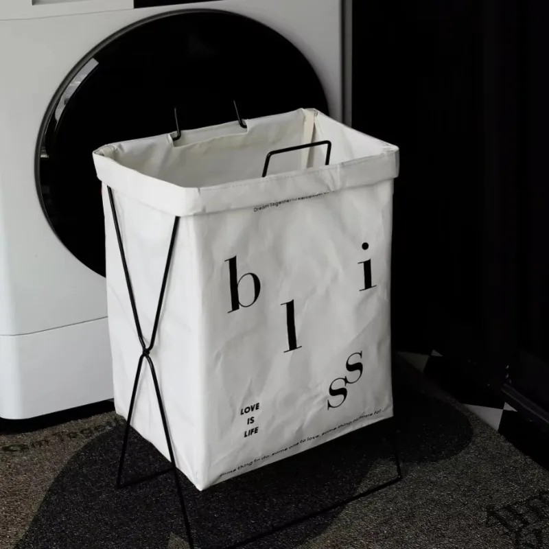 Składany, wodoodporny kosz na pranie Finethings, organizer na brudne ubrania, torba do przechowywania zabawek, ekologiczna organizacja domu.