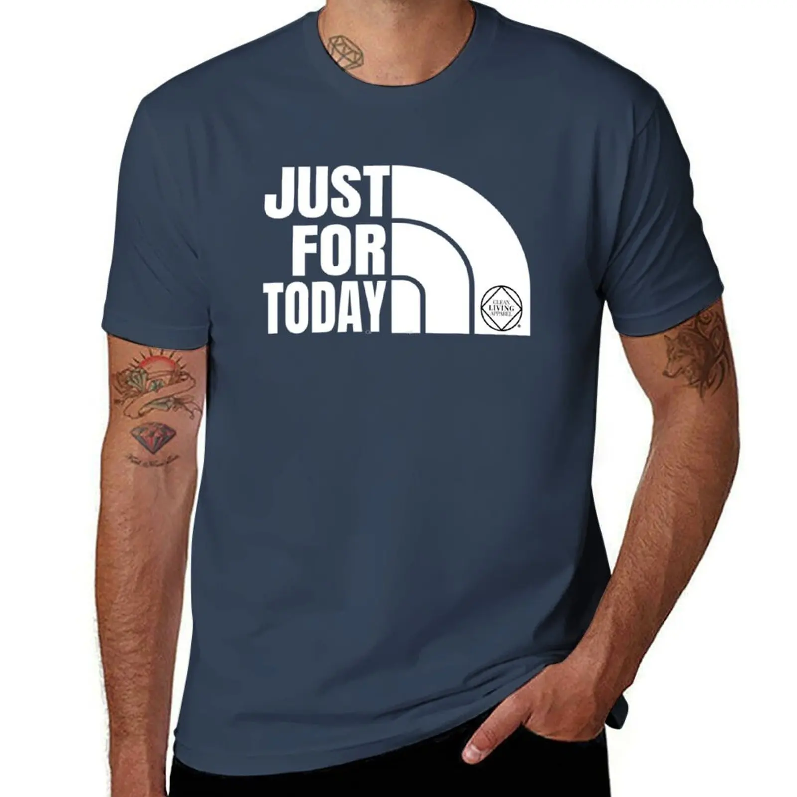

Just For Today Narcotics Anonymous NA Gift T-Shirt cotton t shirt pack t shirt personalised essential t shirt T-Shirt