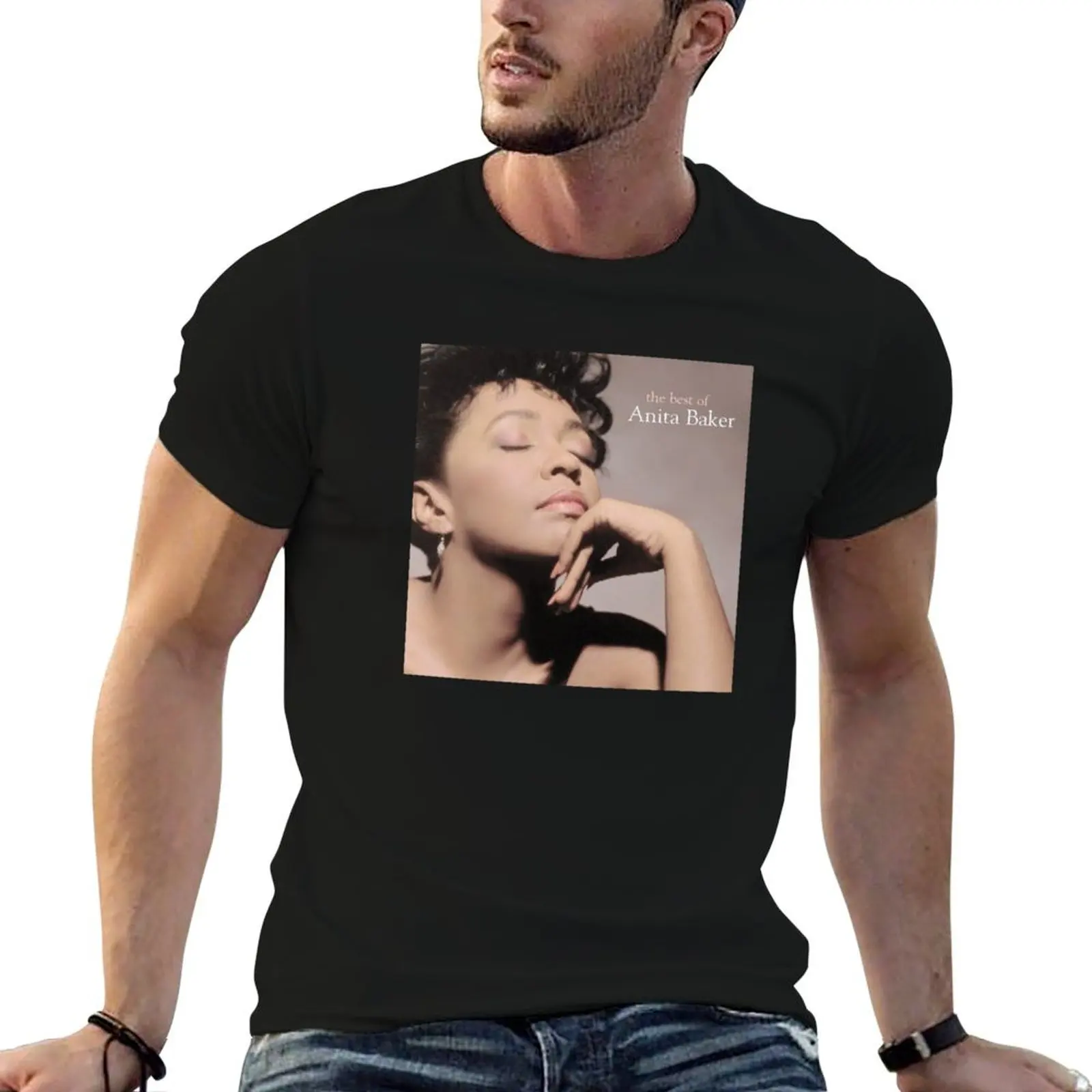 Best of Anita Baker T-Shirt Breathable Workout Short Sleeve Top