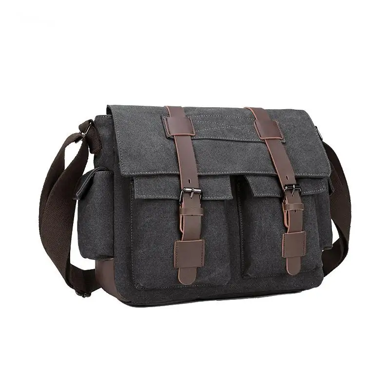 Men's Multifunctional Crossbody Bag  New Retro Messenger Single Shoulder Crossbody Tool Storage Travel Waterproof Motorcycle Bag