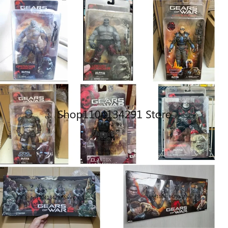 

Original NECA Gears of War Damon Badd Orc Crossbowman Orc Queen Collectible Figure Gift Action Figure Children's Toy