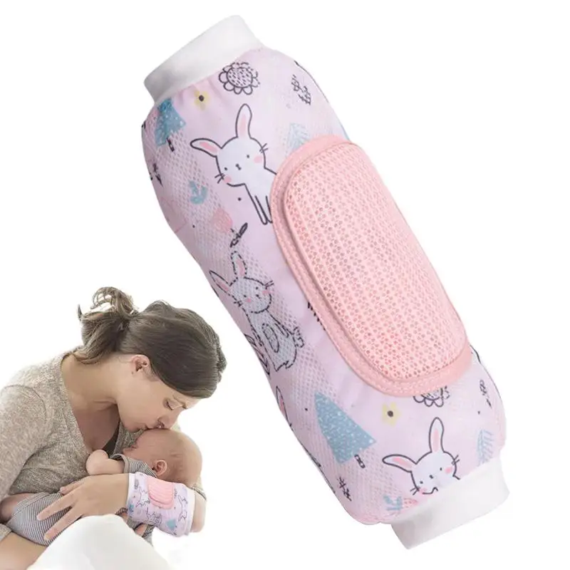 Feeding Arm Cushion Breathable Sweat-Absorbent Breastfeeding Arm Cushion Summer Feeding Cooling Arm Pillow For Breastfeeding