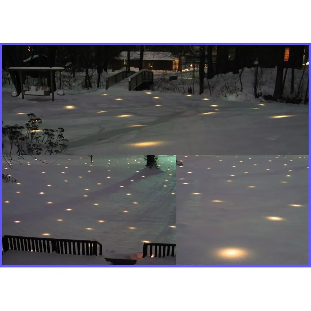 مضيئة في الهواء الطلق LED زينة عيد الميلاد، 36-10 أضواء بيضاء باردة #6