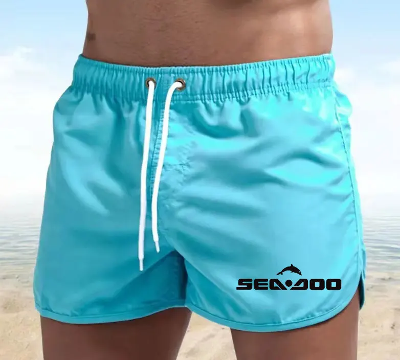 

Summer sea Doo Casual Shorts Men Boardshorts Breathable Beach Shorts Comfortable Fitness Sports Short Pants Male bermudas