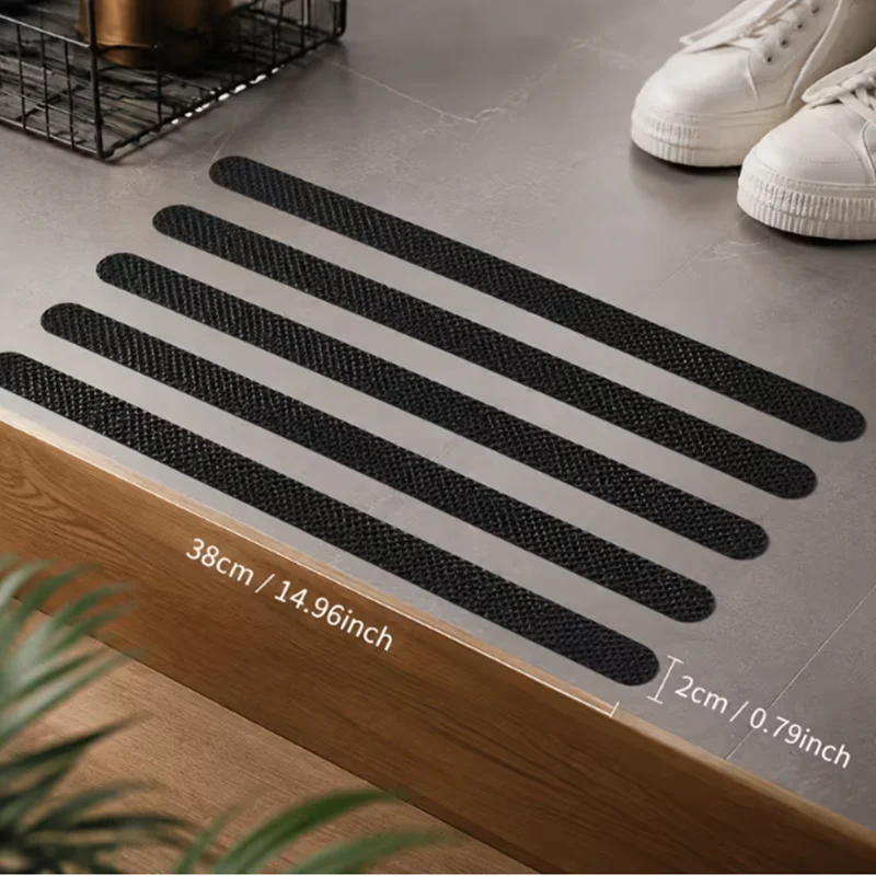 12pcs Multi-purpose anti-slip pre-cut strips, used for anti-slip in shower rooms, table mats, indoor stairs, and washbasins - view 5