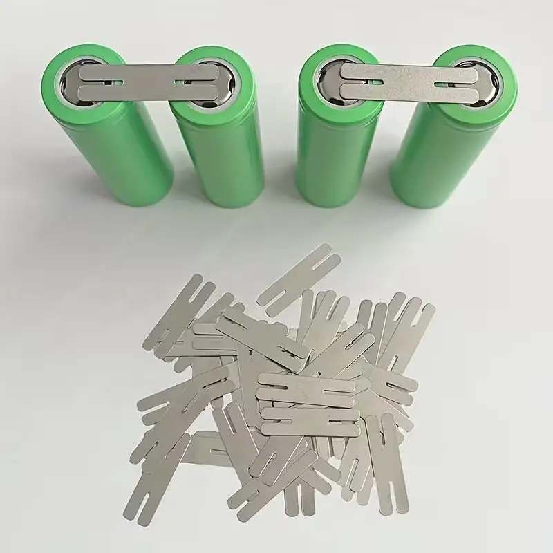 50Pcs Nickel Sheet Spot Welding For 18650 Lithium Battery Power Battery Connecting Sheet Power Tool
