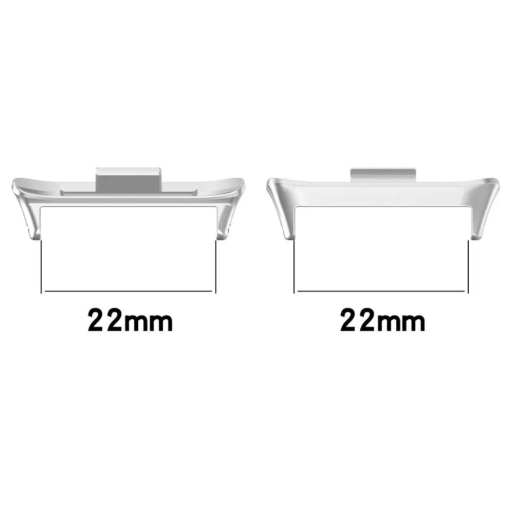 Xiaomi Mi Band 8 pro用の金属ストラップ,時計バンド用のスペアパーツ,20mm,新品,2個