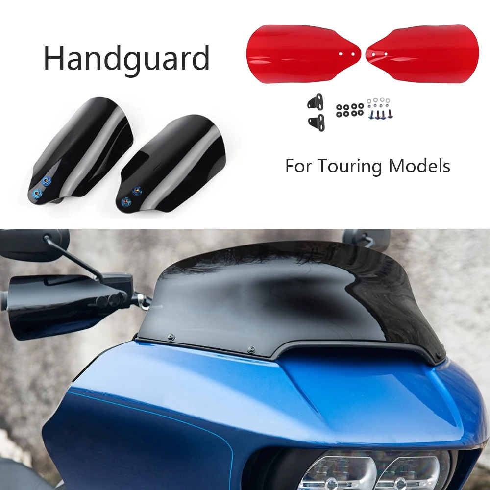 

For Harley Touring Road Glide Electra Glide Road King 2020 Motorcycle Handguards Protector Handlebar Hand Guard Shield Cover