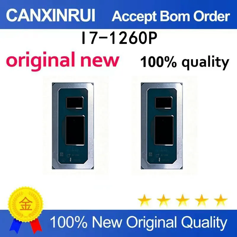 (5pcs-100pcs)Brand new original I7-1260P SRMAZ 12th generation I7 CPU BGA spot chip IC