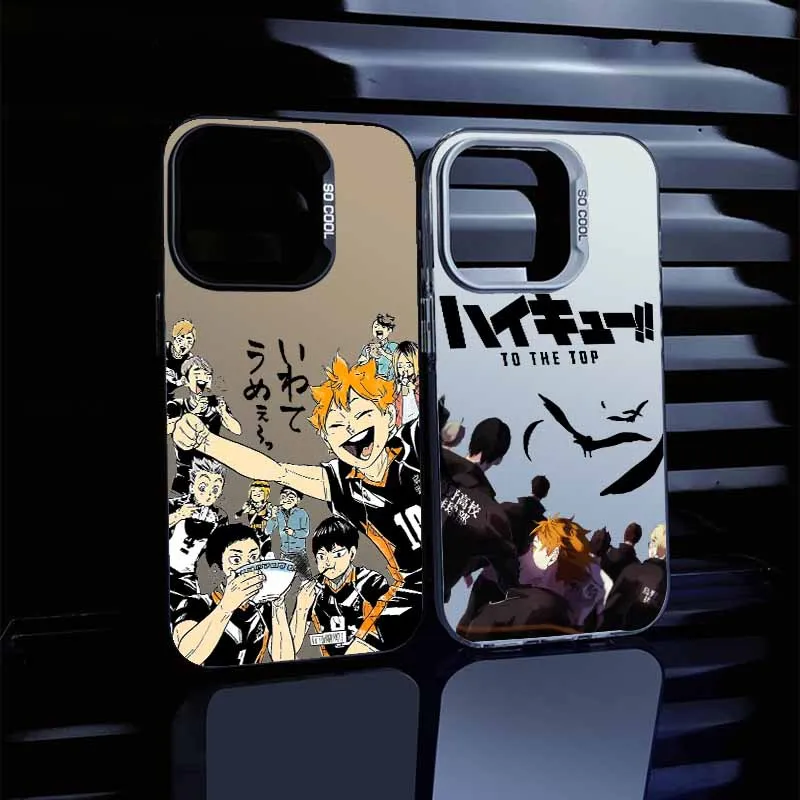 Haikyuu Anime Cover For Samsung Galaxy S26 S25 Edge S24 S23 S22 S21 S20 FE Ultra Plus Colorful Phone Case