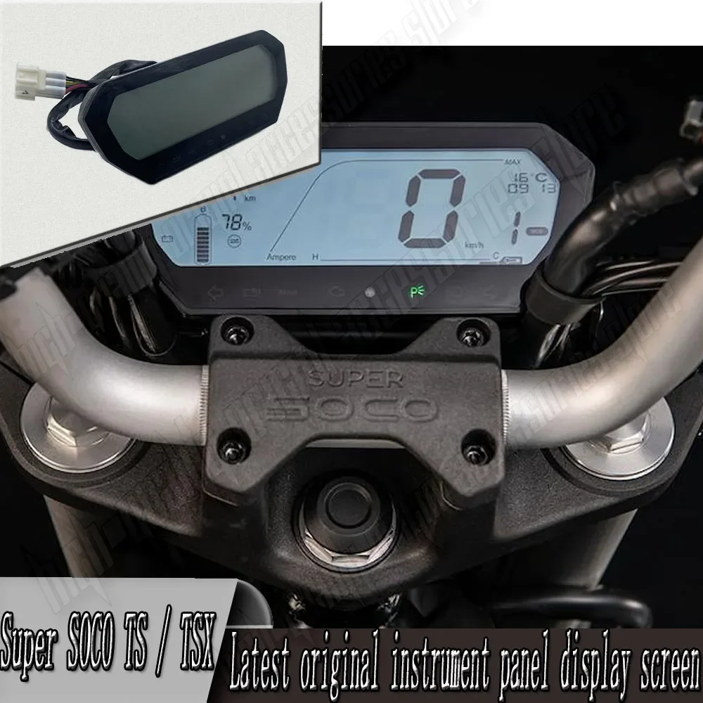 

New Original Fit Super SOCO TS / TSX Tachometer Odometer Instrument Speedometer Gauge Cluster Meter