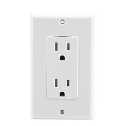 15 Amp 20Amp 125V American Standard Wall Socket Decorative 6 Pins Receptacle Outlet