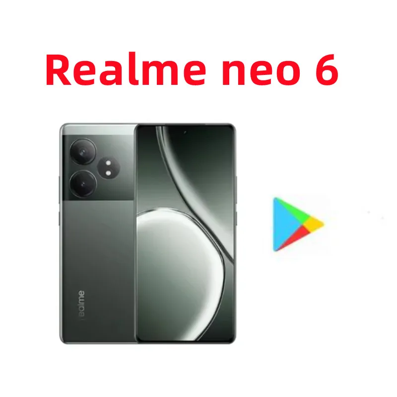 New Realme GT Neo 6 Region Snapdragon 8S Gen 3 120W Supervooc 50MP IMX882 6.78Inch 120Hz NFC OTA