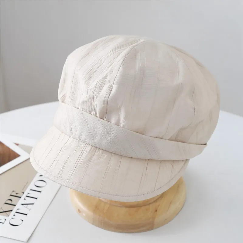 New simple soft-brimmed hats women's and thin for outdoor outings