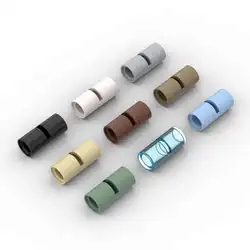 MOC 10PCS Puzzle Particle 62462 Pin Connector Building Blocks 75535 Round 2L With Slot Joiner Educational Toys Gift Dropshipping