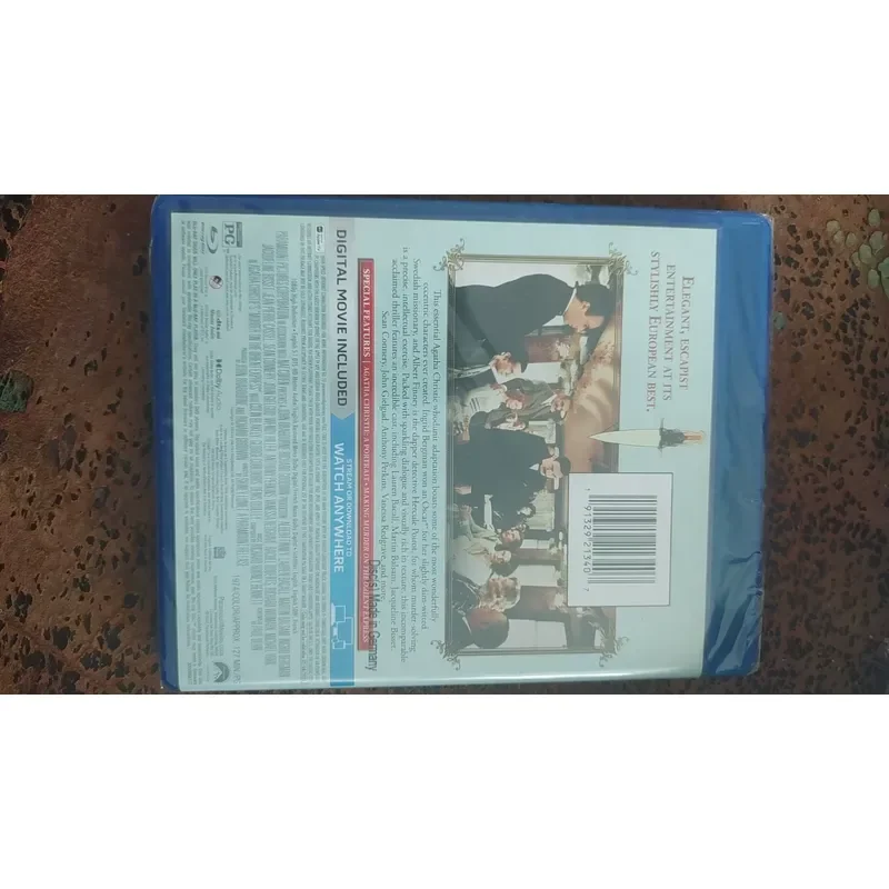 Genuine Blu-ray Disc Murder on the Orient Express American Version English Characters Brand New Unopened Idle for Transfer