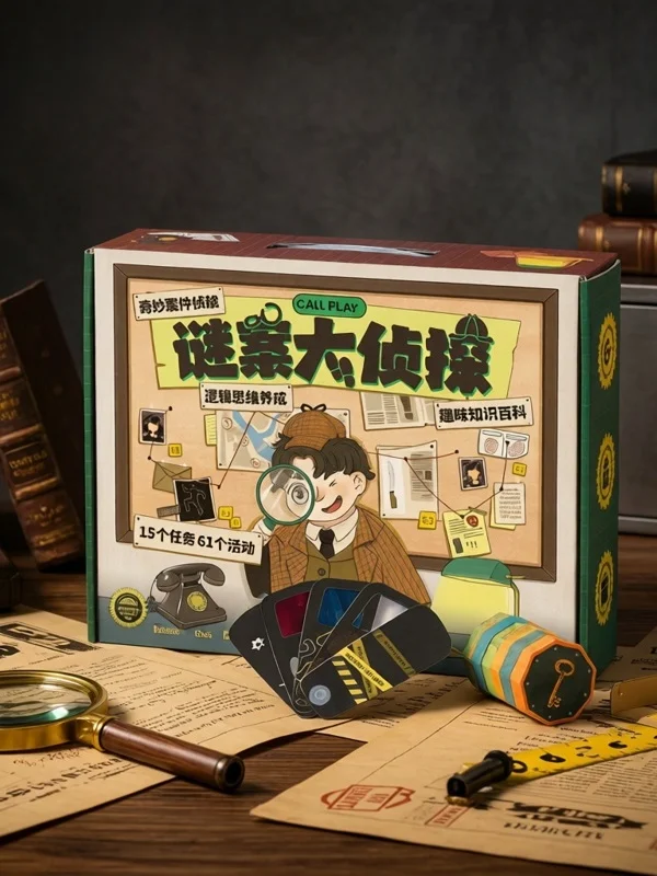 educational-children's-tabletop-game-toy-duck-mystery-case-big-detective-parent-child-interactive-logic-training-reasoning