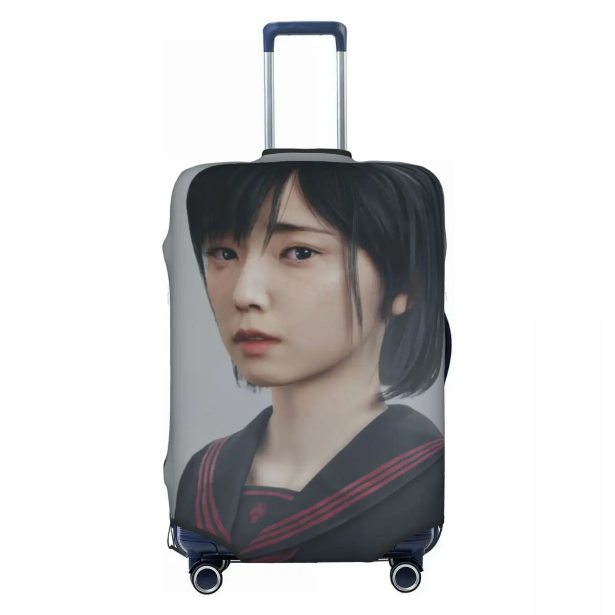 Shimizu Hinako Silent Hill F Suitcase Cover Useful Travel Protector Luggage Case Flight