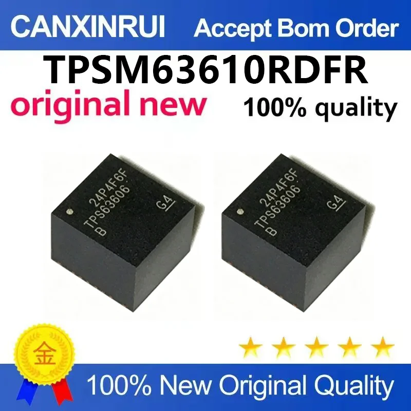 （5pcs-100pcs）TPSM63610RDFR package B3QFN-22 8A synchronous buck power module 3V~36V