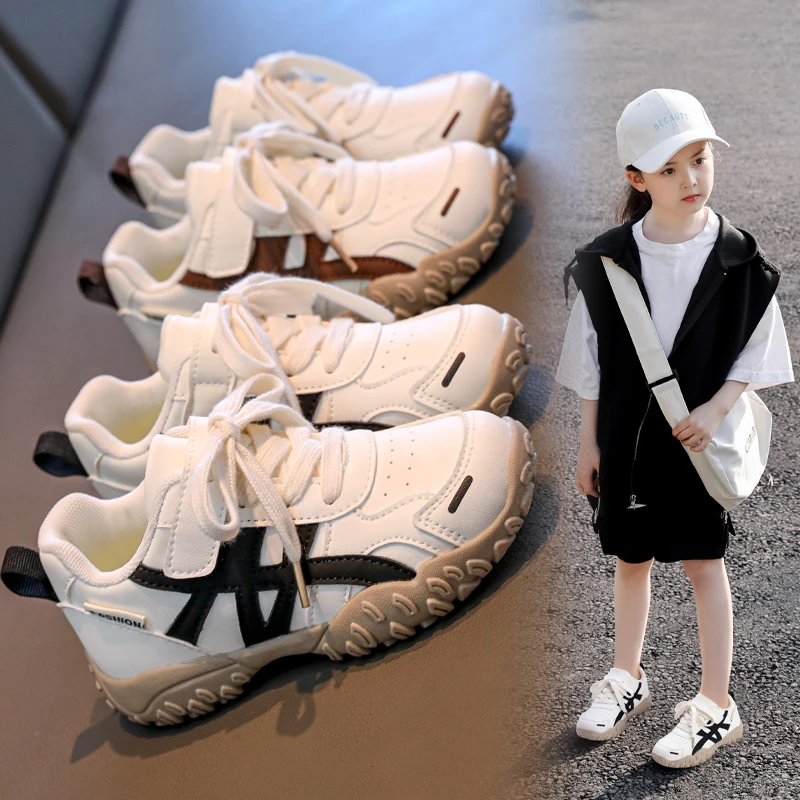 

2025 г. Модная и популярная новая осенняя детская спортивная обувь. Повседневная обувь для девочек. Модные студенческие кроссовки.