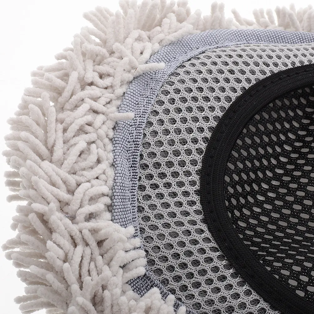 2Pcs Soft Chenille Car Wash Brush Head Replacement for Telescoping Mop Dense Fibers Trap Grime Perfect for Cars Trucks Rvs Boats