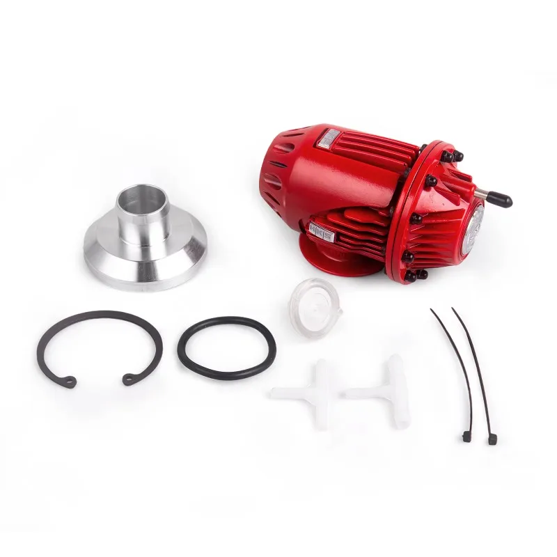 New Red HKS 25mm Exhaust Valve Turbo Performance Part 4 Sequential Blowdown Exhaust Valve Adapter