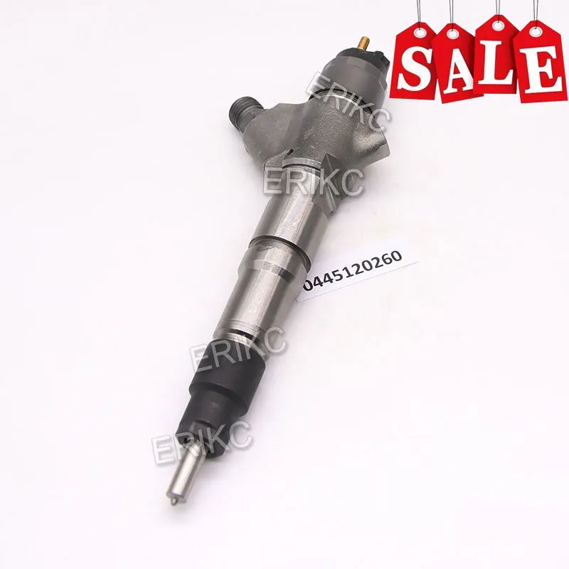 0445120260 Common Rail Injector 0 445 120 260 Diesel Injection 0445 120 260 for Mahindra Scorpio 13034027 Pick-up 2.6 Engine