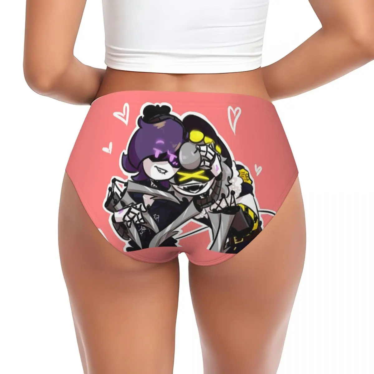 Custom Murder Drones N Panties Briefs Women's Comfort Briefs Underwear Breathable Female Underpants