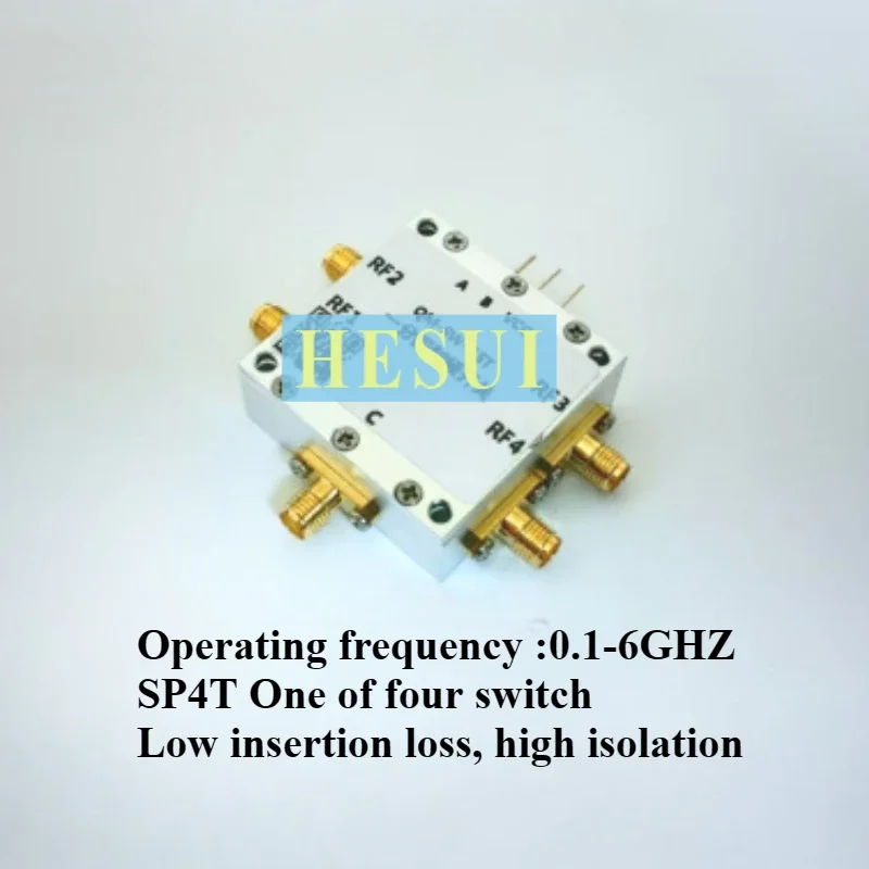 

Радиочастотный переключатель 0,1–6 ГГц SP4T, один из четырех микроволновых электронных обновлений SW-4ST